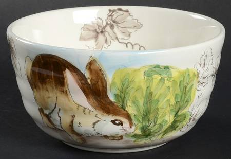 Cabbage Bunny Soup/Cereal Bowl
