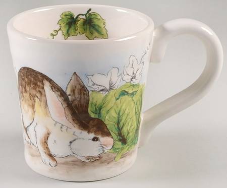 Cabbage Bunny Mug