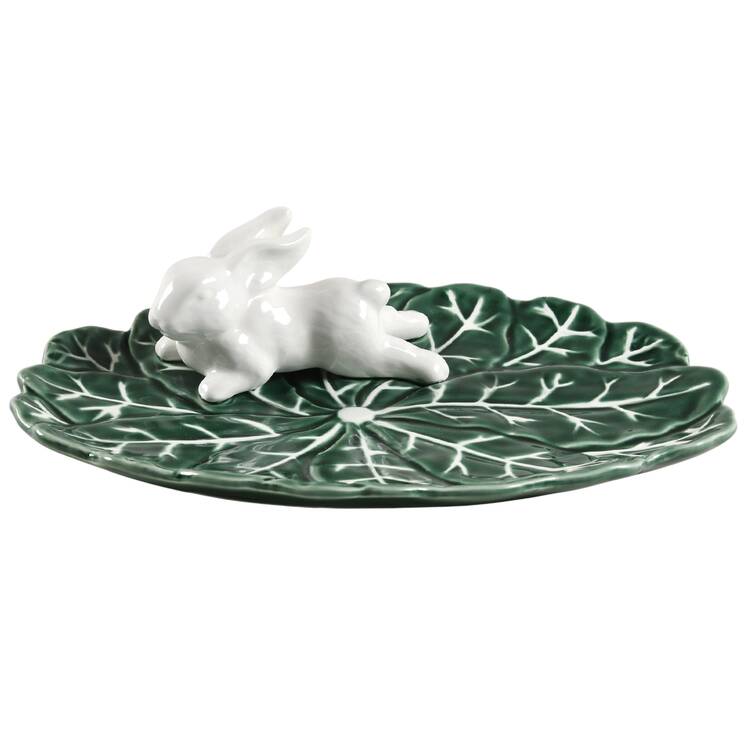 Cabbages 12" Figural Platter