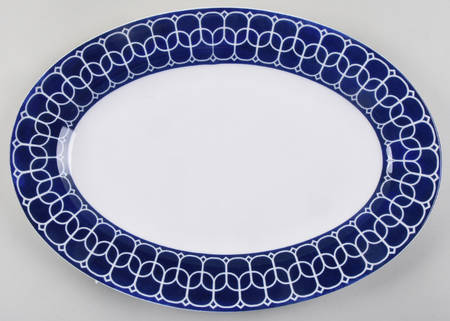 Lavina 13" Oval Serving Platter