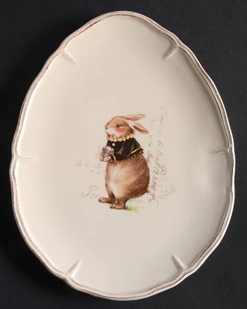 M2G10 Oval Salad/Dessert Plate
