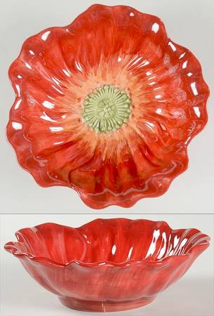 Summer Mum Floral Flower Shape Soup/Cereal Bowl