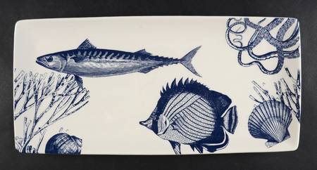 Coastal 14" Rectangular Serving Platter