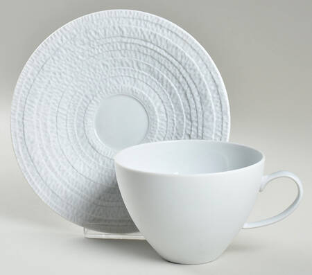 Gotham Flat Cup & Saucer Set
