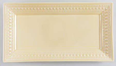 M2A20 Yellow 12" Rectangular Serving Platter