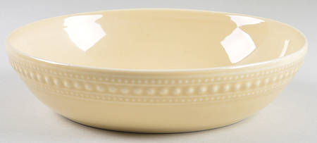 M2A20 Yellow 8" Individual Pasta Bowl