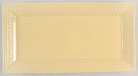 M2A20 Yellow 14" Rectangular Serving Platter