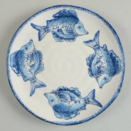 Fish Loops Salad Plate