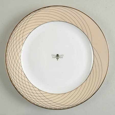 Golden Anniversary Bumblebee Salad Plate