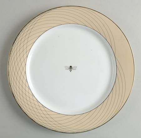 Golden Anniversary Bumblebee Dinner Plate
