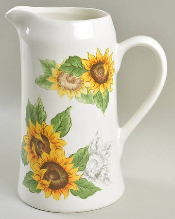 Sketch Sunflower 56 Oz Pitcher