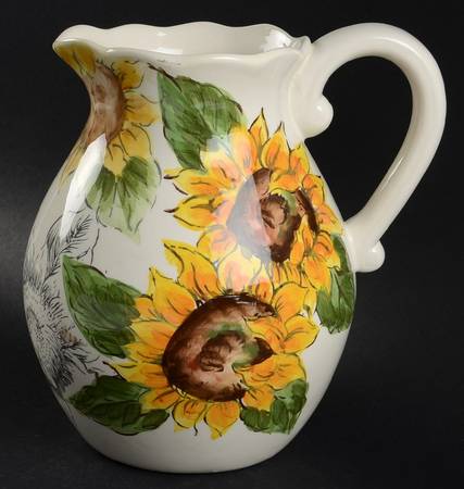 Sketch Sunflower 86 Oz Pitcher