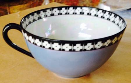 MEI696 Blue Flat Cup
