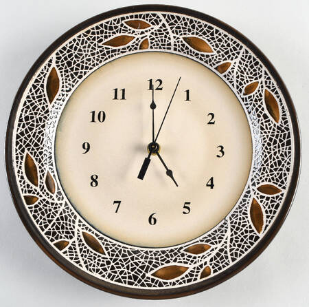 Alexandria 1-2" depth  Clock Plate HC