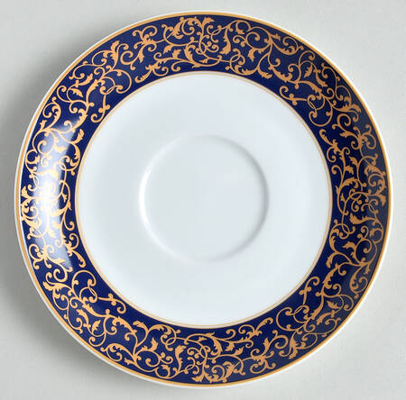 Parchment Cobalt Saucer