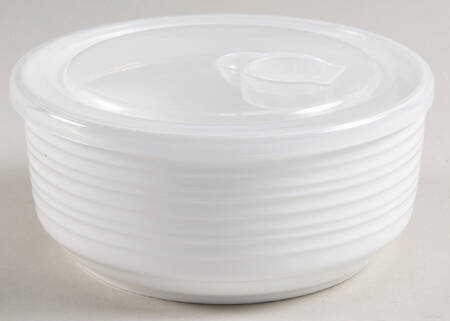 Ciara 6" Storage Bowl Ceramic with Plastic Lid