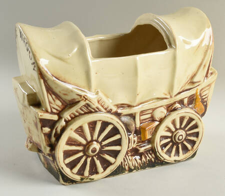 Cookie Wagon Cookie Jar No Lid