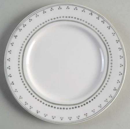 Cadence Stone Grey Salad Plate