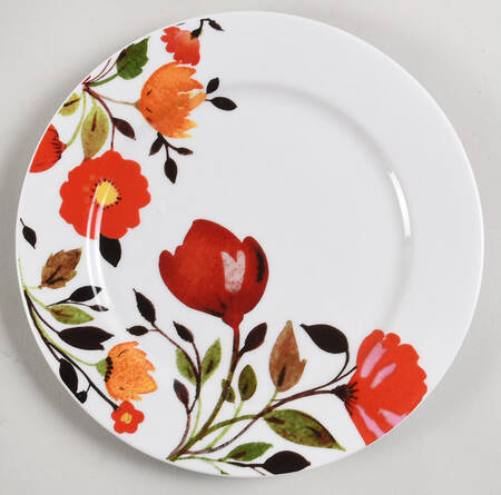 Tulips Salad Plate
