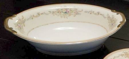 MEI1254 9" Oval Vegetable Bowl