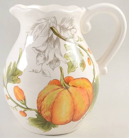 Pumpkin Flower 80 Oz Pitcher