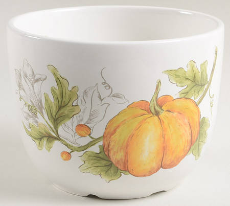 Pumpkin Flower Small Planter