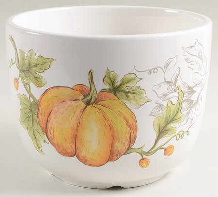 Pumpkin Flower Medium Planter