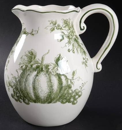 Pumpkin Toile 80 Oz Pitcher
