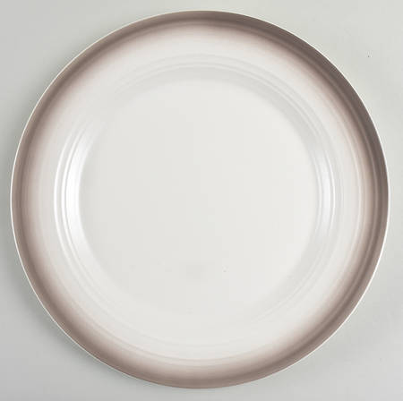 Swirl-Ombre Mocha 12" Chop Plate (Round Platter)