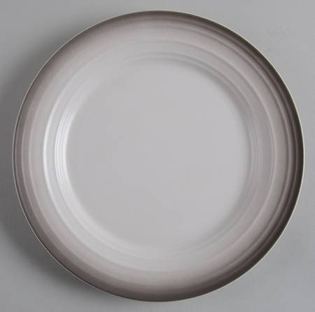 Swirl-Ombre Mocha Salad Plate