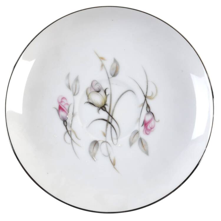 French Rose Saucer