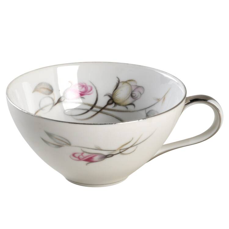 French Rose Flat Cup