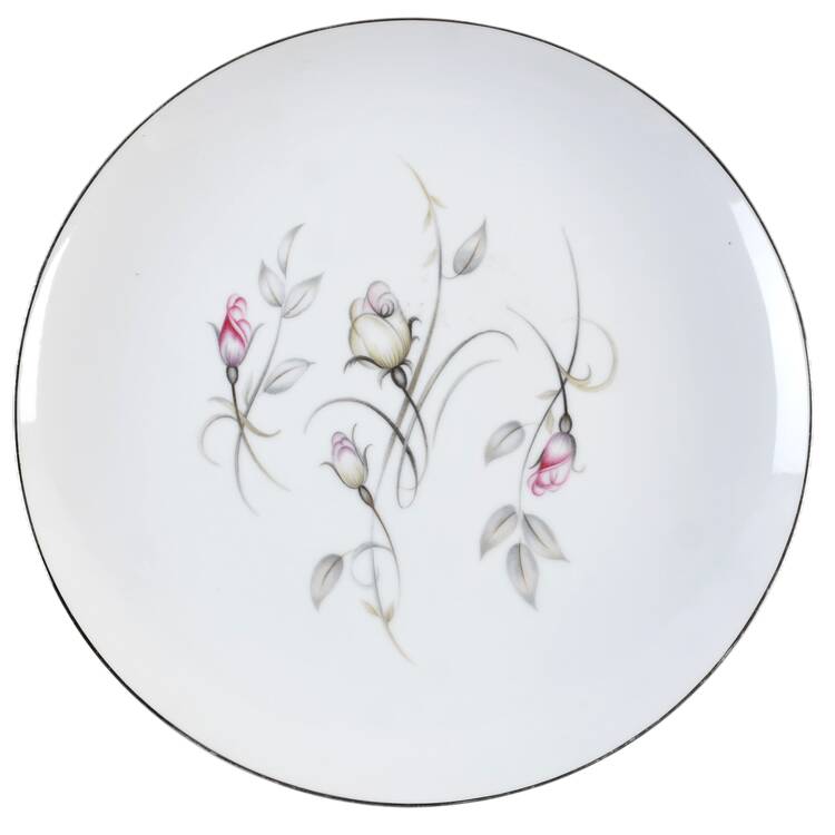 French Rose 12" Chop Plate (Round Platter)