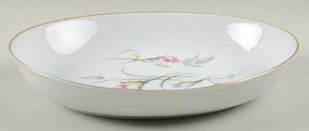 French Rose 9" Oval Vegetable Bowl