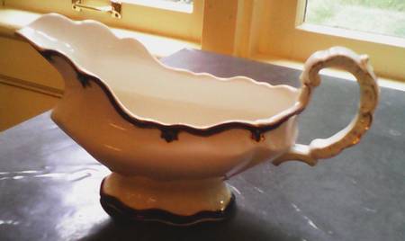 MAD175-Cobalt Blue Gravy Boat