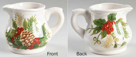 Yuletide Bough Creamer