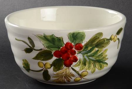 Yuletide Bough Soup/Cereal Bowl