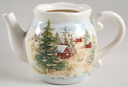 Snowville Teapot No Lid