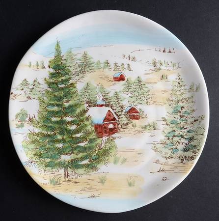 Snowville Salad Plate