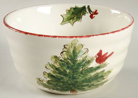 Cardinal Tree Soup/Cereal Bowl