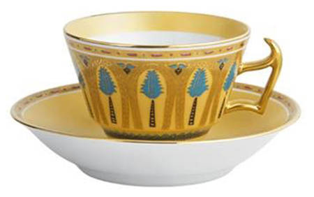 Palma Footed Cup & Saucer Set