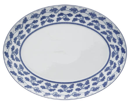 Blue Shou 16" Oval Serving Platter
