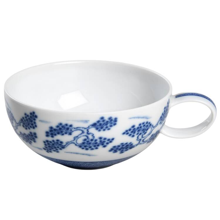 Blue Shou Flat Cup