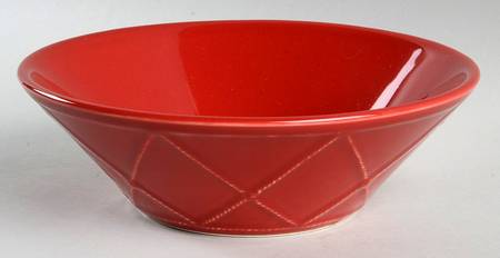 M2A15 Red Soup/Cereal Bowl
