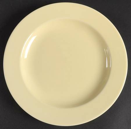 Classic Yellow Salad Plate