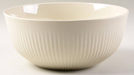 Modern Bisque 9" Round Vegetable Bowl