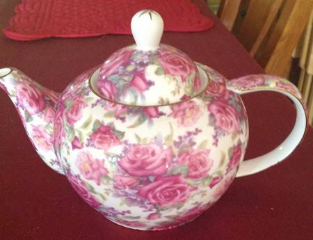 Roseberry Teapot & Lid