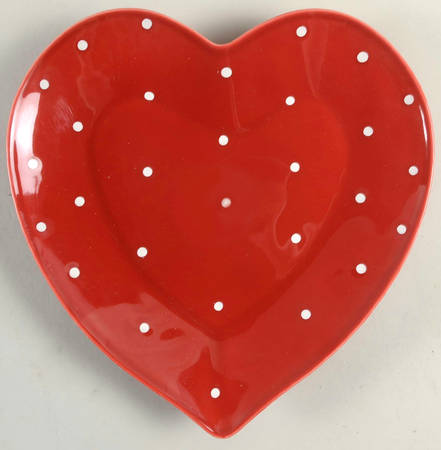 Bliss Heart Shape Dinner Plate