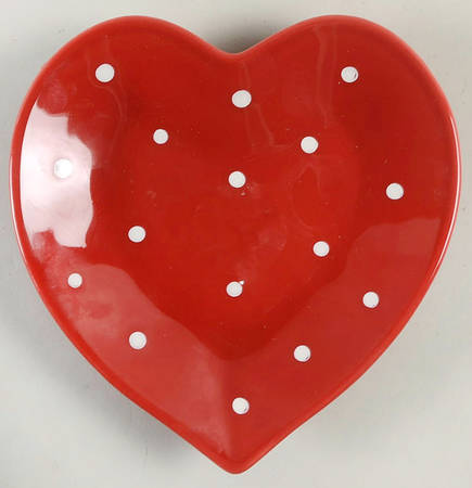 Bliss Heart Shape Appetizer Plate