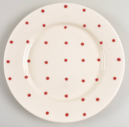 M2A24 Red Dinner Plate